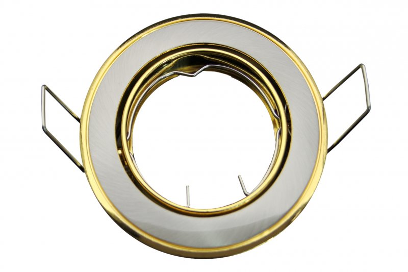 Einbaustrahler messing